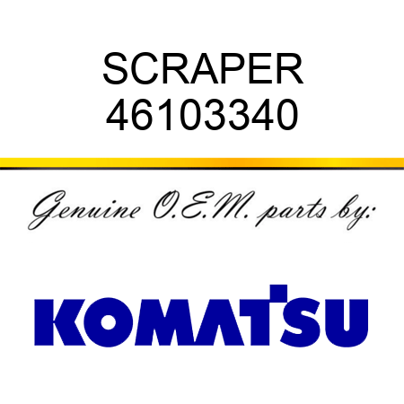 SCRAPER 46103340