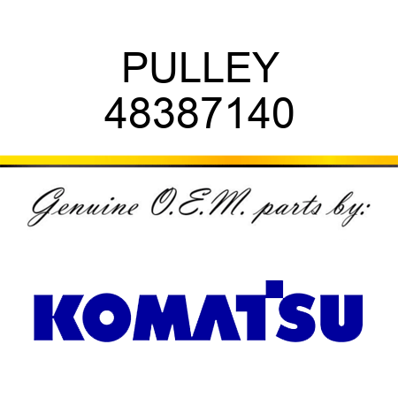 PULLEY 48387140
