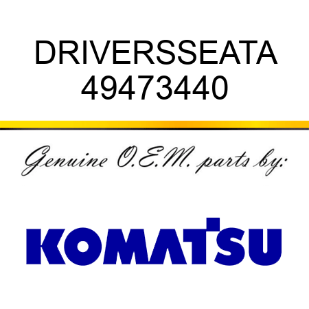 DRIVERSSEATA 49473440