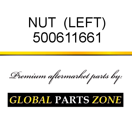 NUT  (LEFT) 500611661