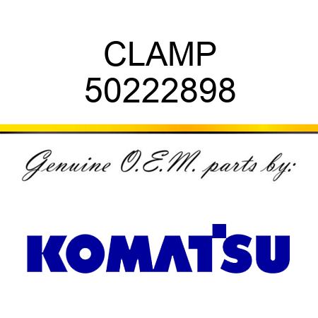 CLAMP 50222898