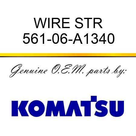 WIRE STR 561-06-A1340