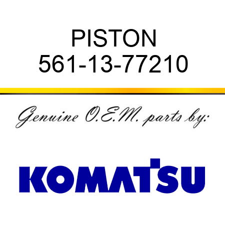 PISTON 561-13-77210