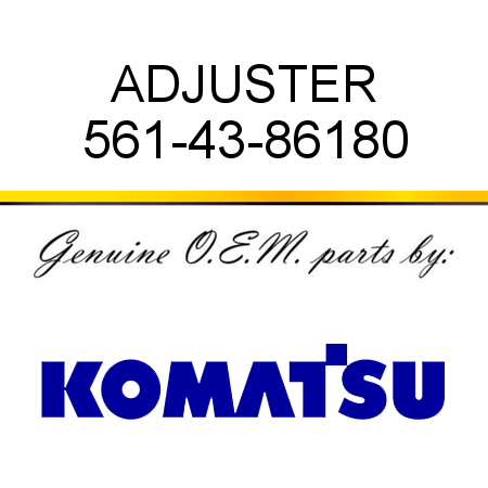 ADJUSTER 561-43-86180