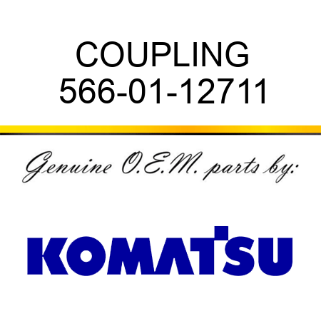 COUPLING 566-01-12711