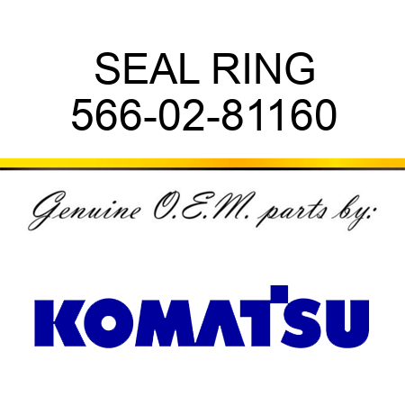 SEAL RING 566-02-81160