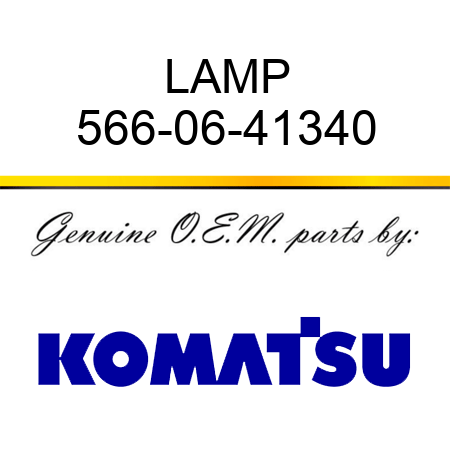 LAMP 566-06-41340