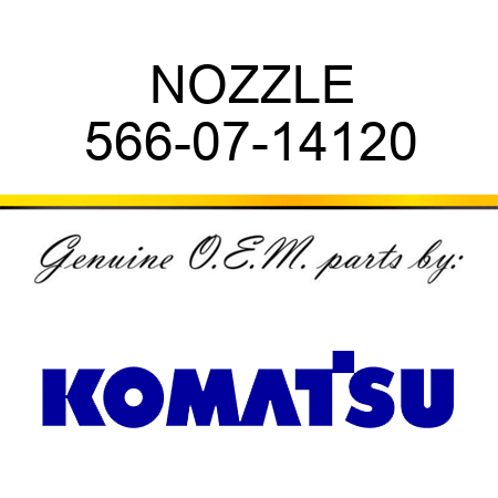 NOZZLE 566-07-14120