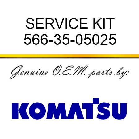 SERVICE KIT 566-35-05025