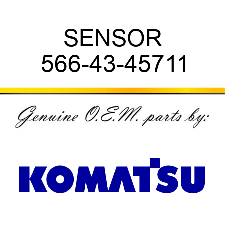 SENSOR 566-43-45711