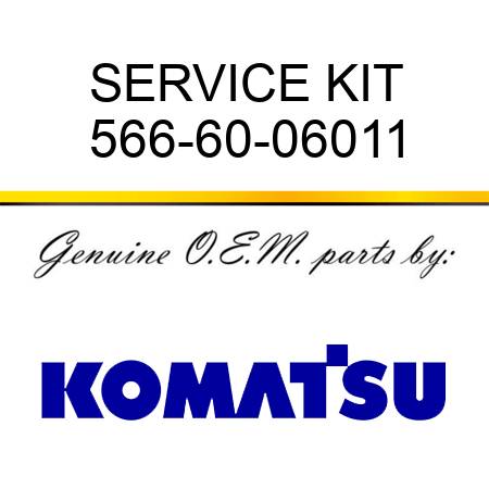 SERVICE KIT 566-60-06011