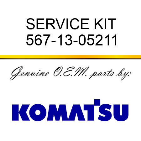 SERVICE KIT 567-13-05211