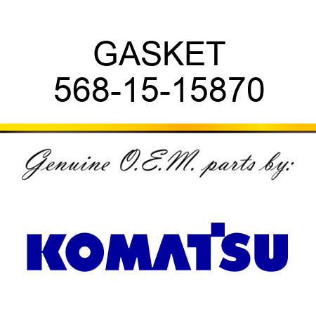 GASKET 568-15-15870