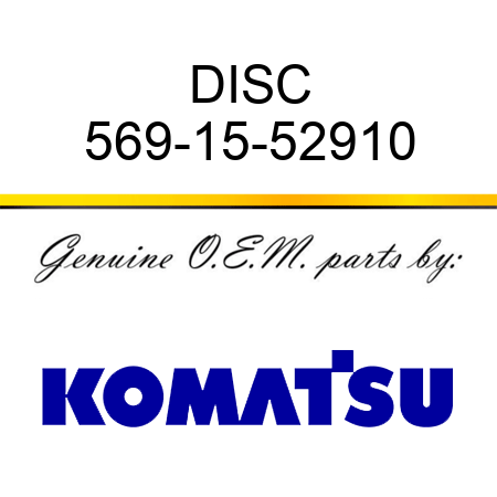 DISC 569-15-52910