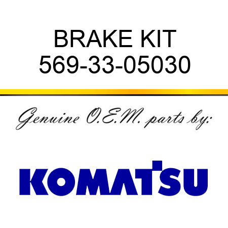 BRAKE KIT 569-33-05030