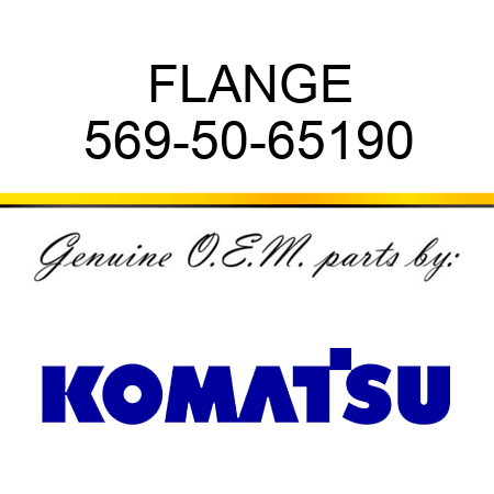 FLANGE 569-50-65190