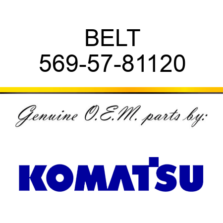 BELT 569-57-81120