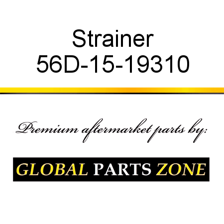 Strainer 56D-15-19310