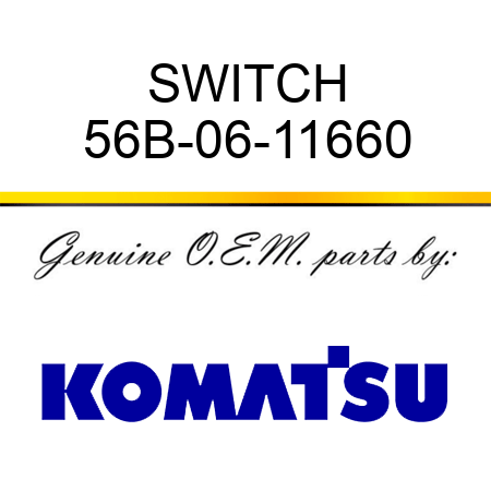 SWITCH 56B-06-11660