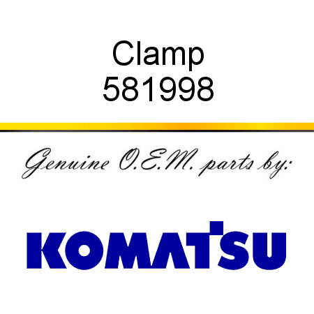 Clamp 581998