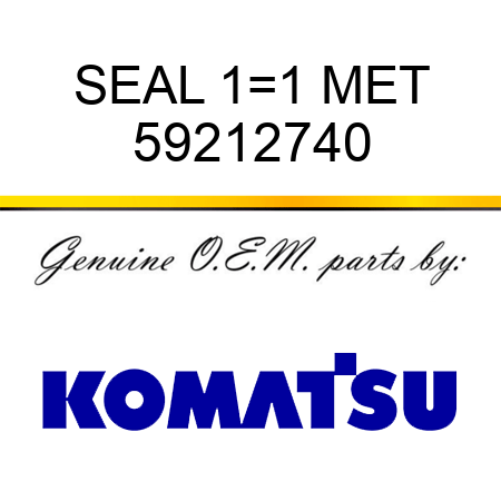 SEAL 1=1 MET 59212740