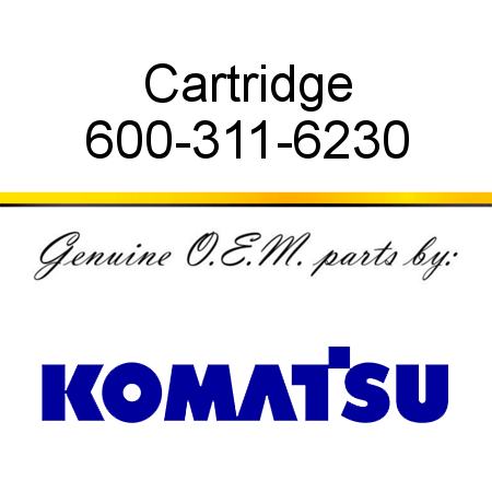Cartridge 600-311-6230