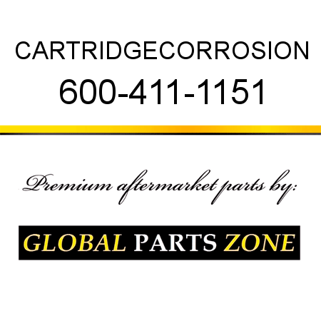 CARTRIDGE,CORROSION 600-411-1151