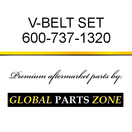 V-BELT SET 600-737-1320
