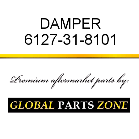 DAMPER 6127-31-8101