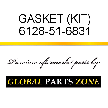 GASKET (KIT) 6128-51-6831