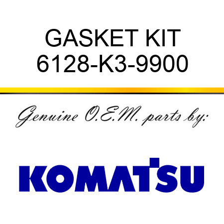 GASKET KIT 6128-K3-9900