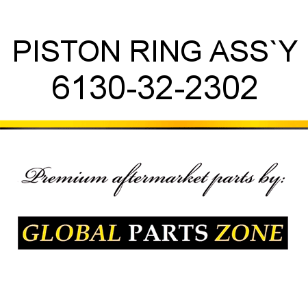 PISTON RING ASS`Y 6130-32-2302