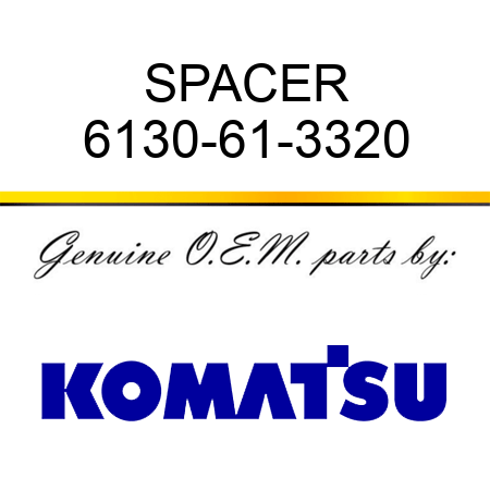 SPACER 6130-61-3320