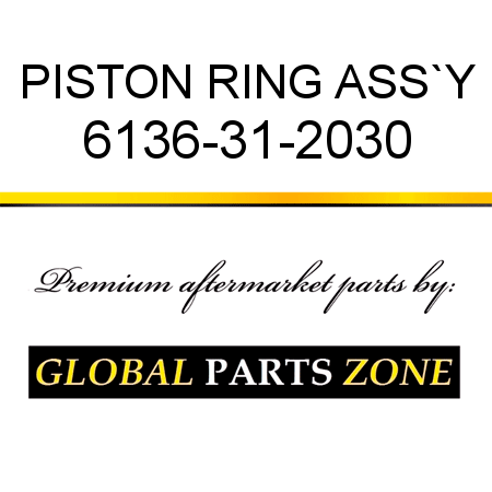 PISTON RING ASS`Y 6136-31-2030