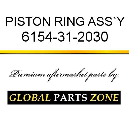 PISTON RING ASS`Y 6154-31-2030