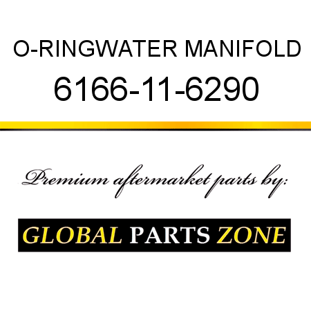 O-RING,WATER MANIFOLD 6166-11-6290