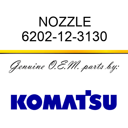 NOZZLE 6202-12-3130