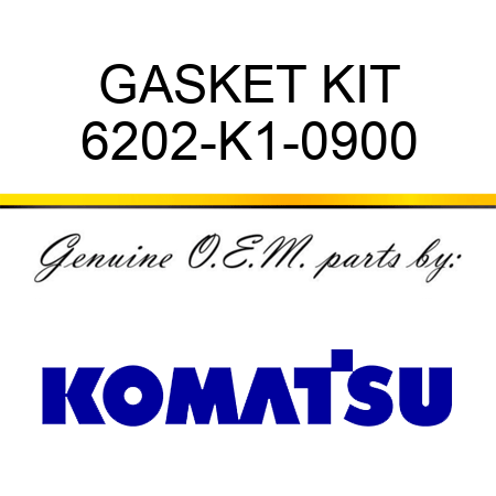 GASKET KIT 6202-K1-0900