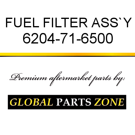 FUEL FILTER ASS`Y 6204-71-6500