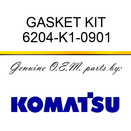 GASKET KIT 6204-K1-0901