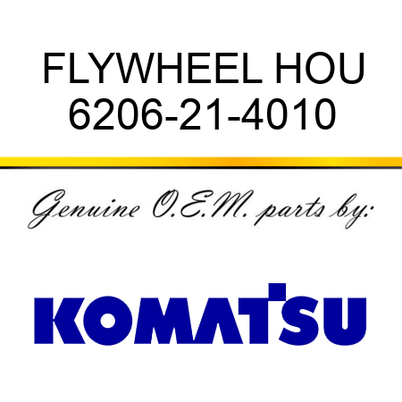 FLYWHEEL HOU 6206-21-4010