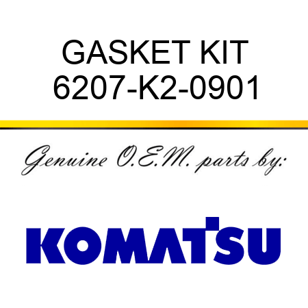 GASKET KIT 6207-K2-0901
