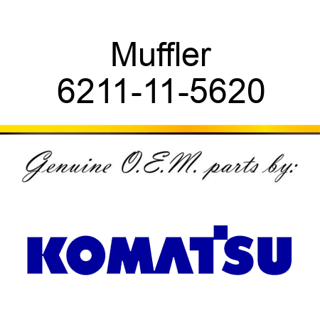 Muffler 6211-11-5620