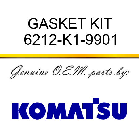 GASKET KIT 6212-K1-9901
