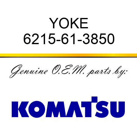 YOKE 6215-61-3850