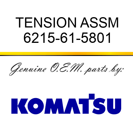 TENSION ASSM 6215-61-5801