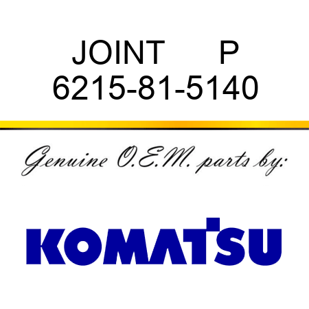 JOINT      P 6215-81-5140