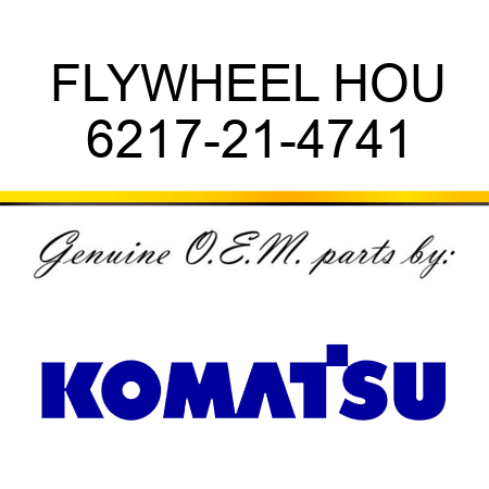 FLYWHEEL HOU 6217-21-4741