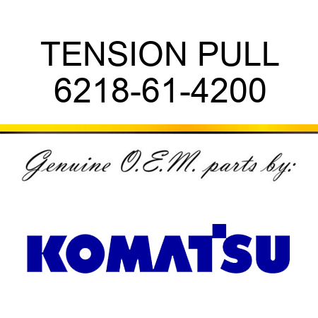 TENSION PULL 6218-61-4200
