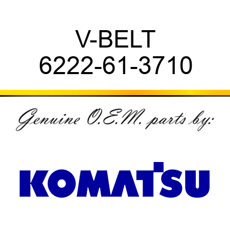 V-BELT 6222-61-3710